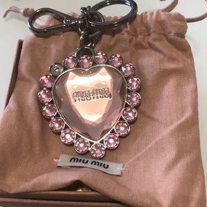 Brand new Miu Miu Key Ring